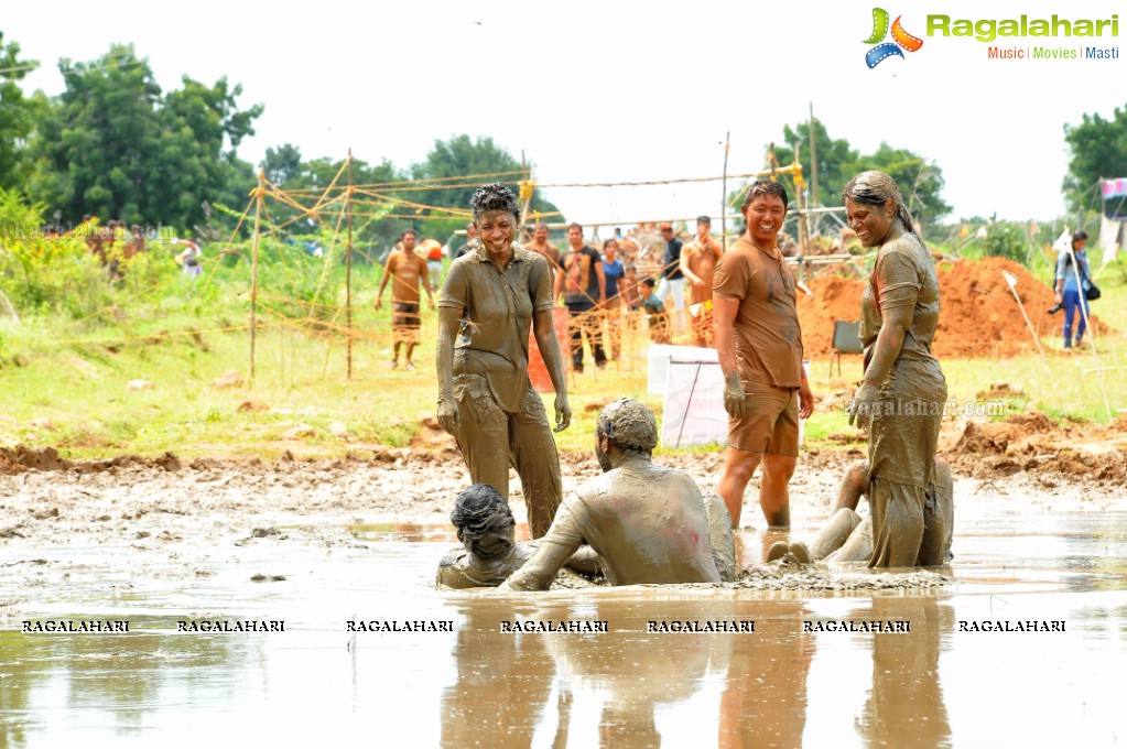 Hyderabad Mud Run 2014 at Lahari Resorts, Patancheru