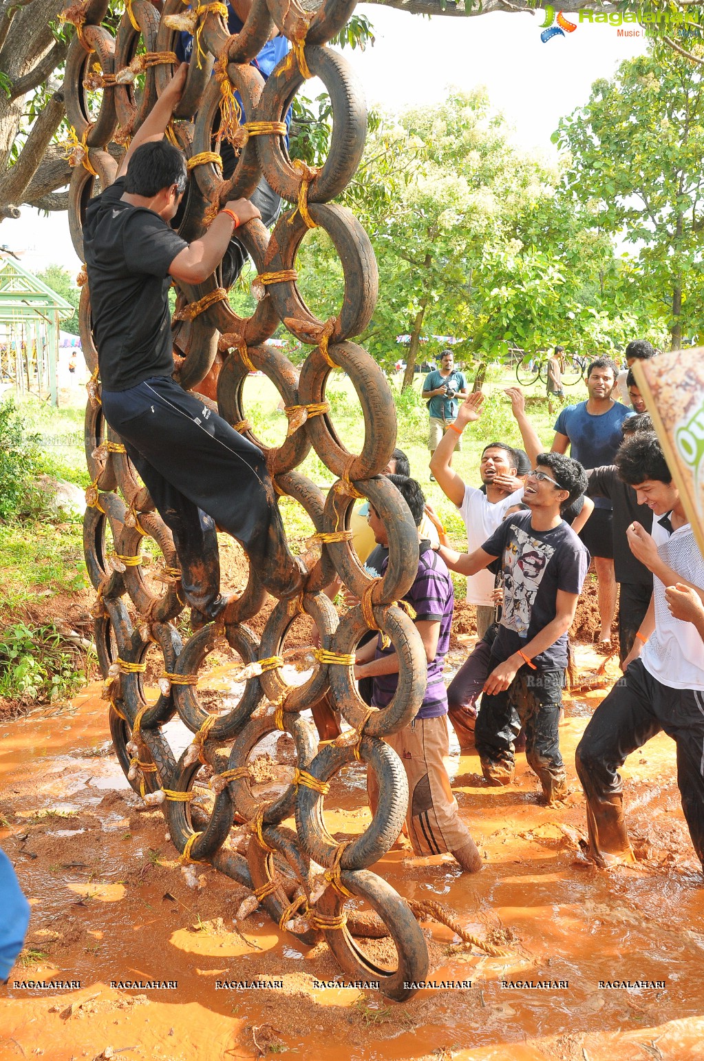 Hyderabad Mud Run 2014 at Lahari Resorts, Patancheru