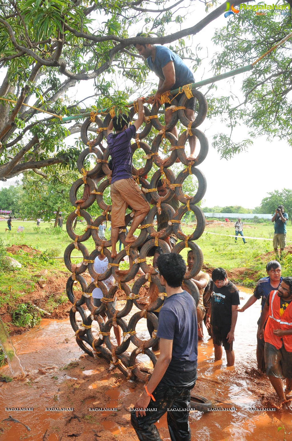 Hyderabad Mud Run 2014 at Lahari Resorts, Patancheru