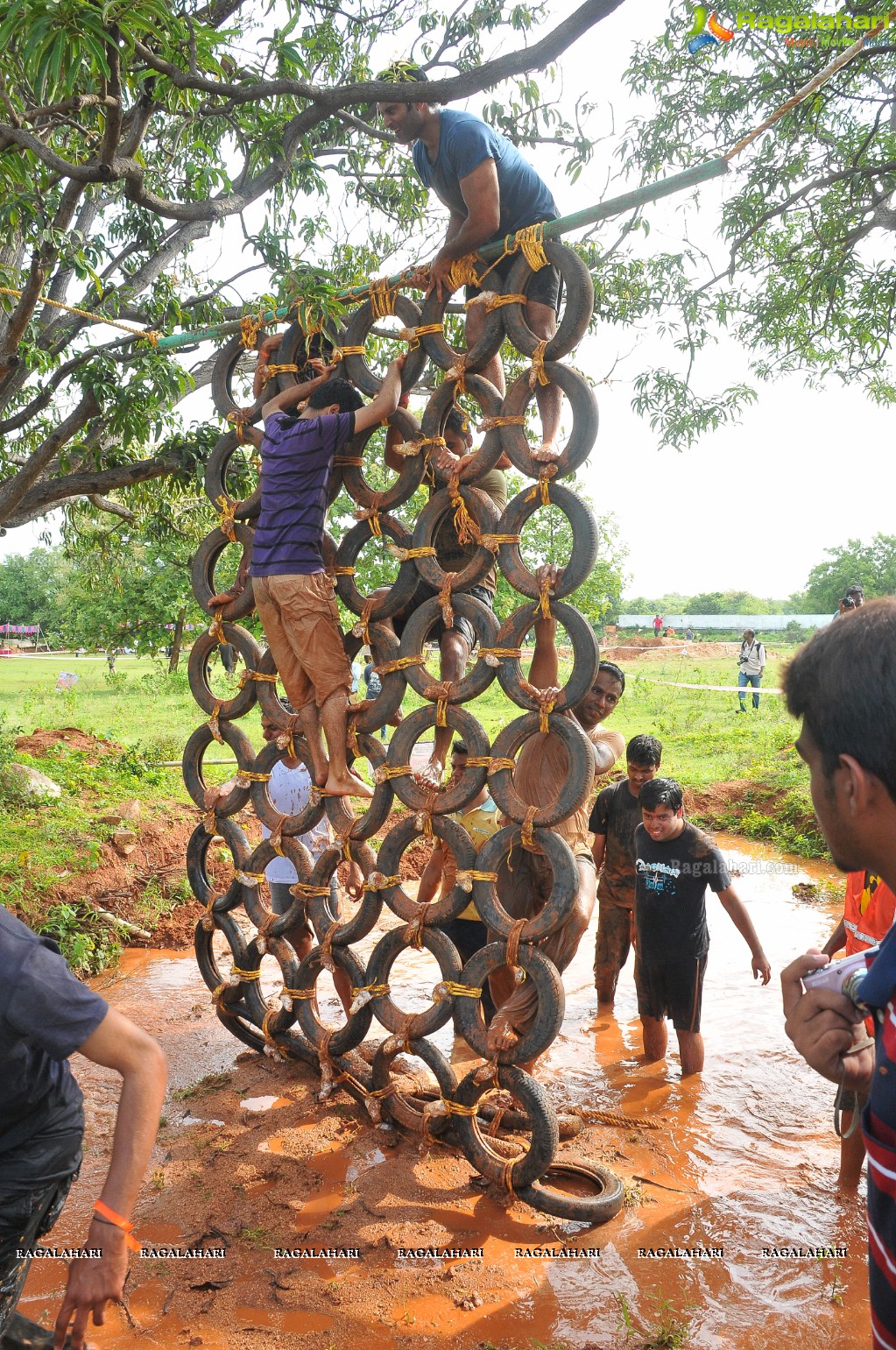 Hyderabad Mud Run 2014 at Lahari Resorts, Patancheru