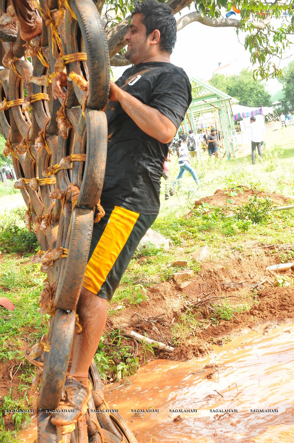 Hyderabad Mud Run 2014 at Lahari Resorts, Patancheru