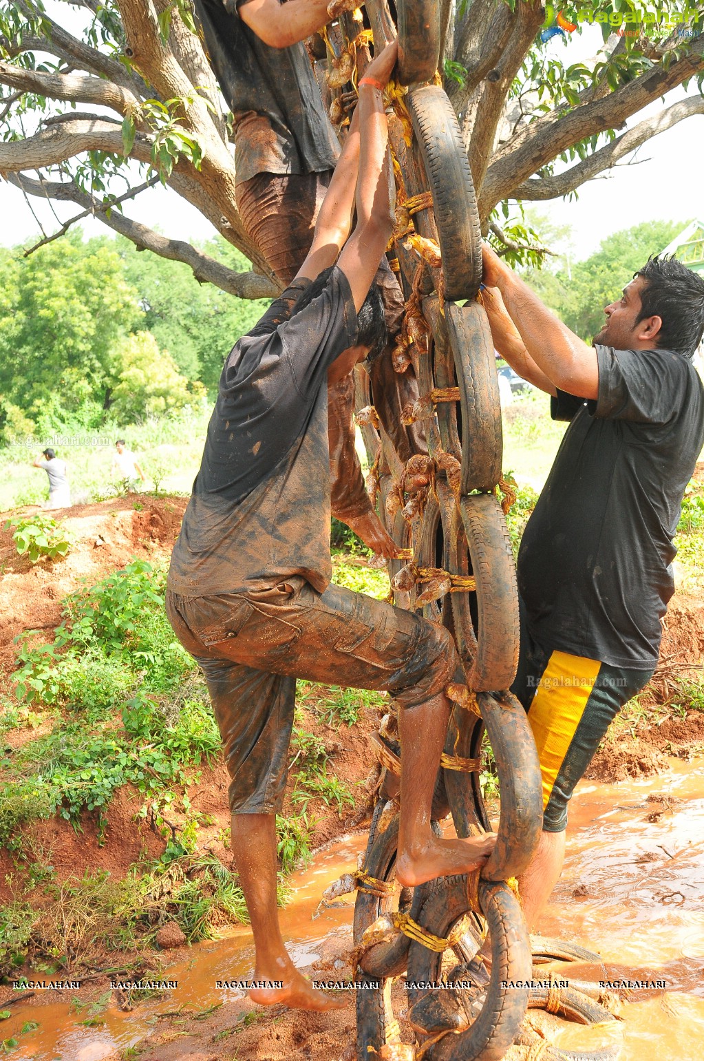 Hyderabad Mud Run 2014 at Lahari Resorts, Patancheru