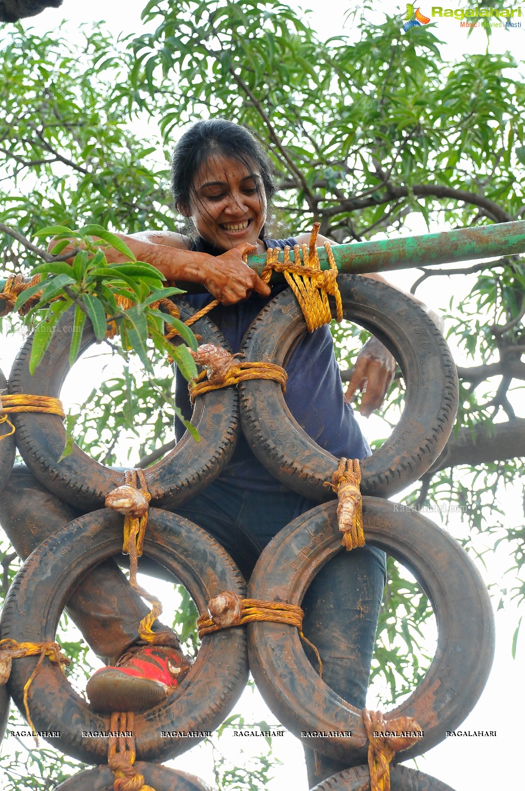 Hyderabad Mud Run 2014 at Lahari Resorts, Patancheru