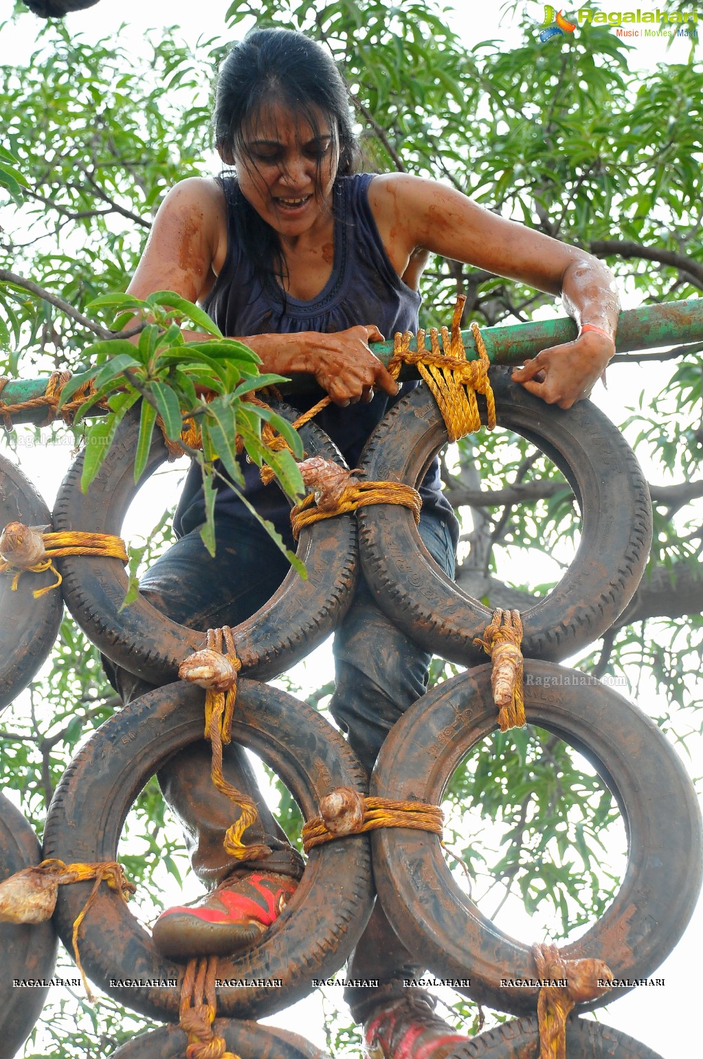 Hyderabad Mud Run 2014 at Lahari Resorts, Patancheru