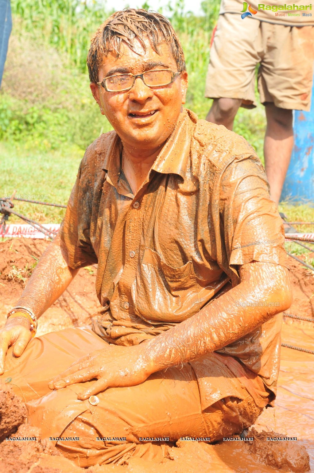 Hyderabad Mud Run 2014 at Lahari Resorts, Patancheru