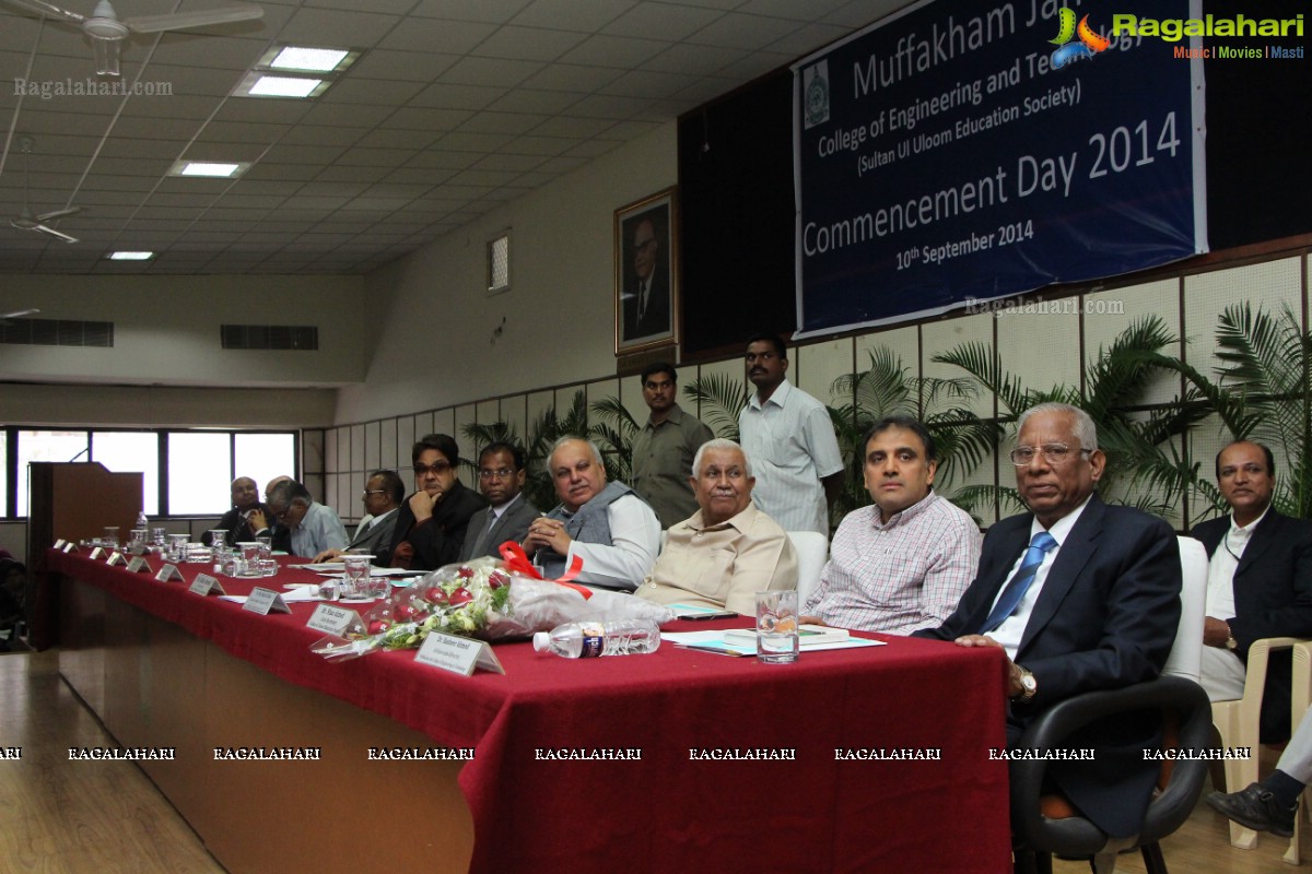 Muffakham Jah Commencement Day Programme