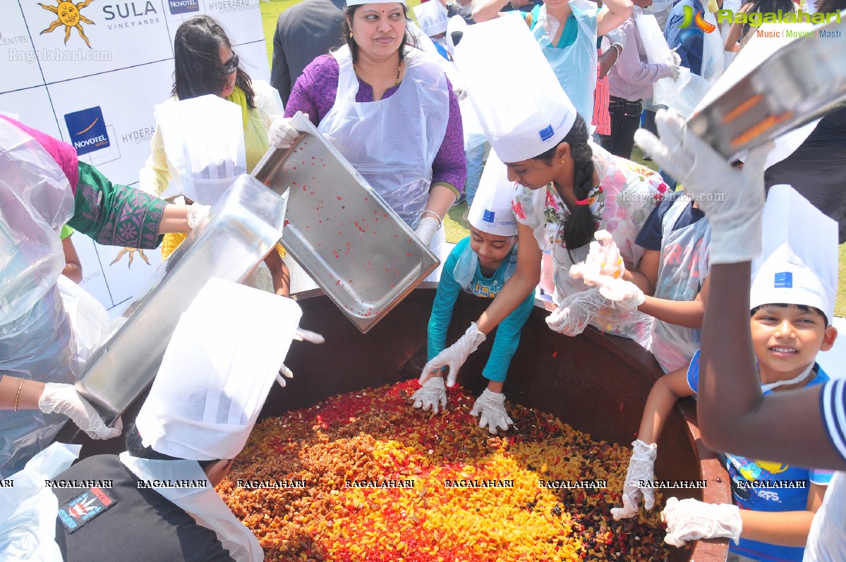 Novatel Fruit Mixing Brunch