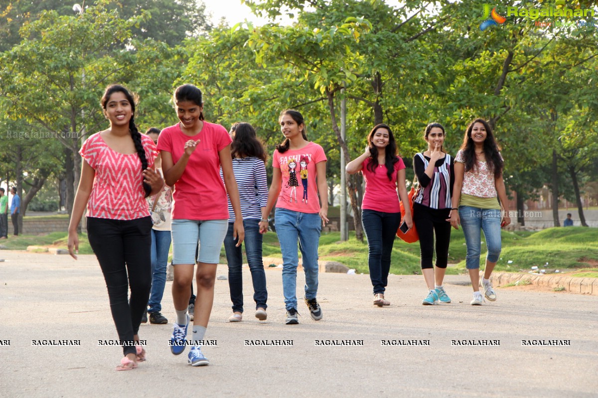 Pink Ribbon Walk by The Telangana State Chapter of Indian Medical Association