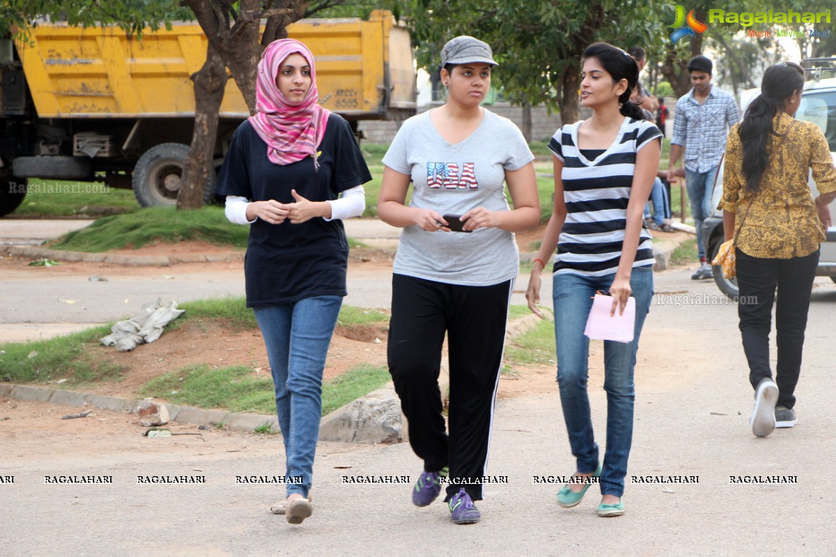 Pink Ribbon Walk by The Telangana State Chapter of Indian Medical Association