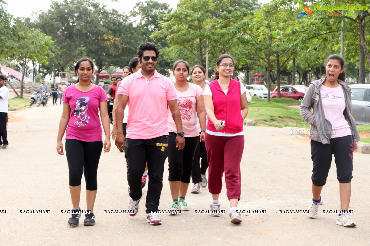 Pink Ribbon Walk by The Telangana State Chapter of Indian Medical Association