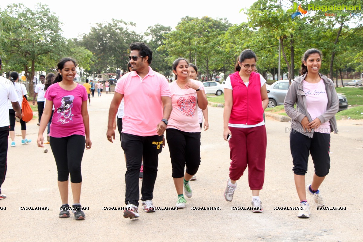 Pink Ribbon Walk by The Telangana State Chapter of Indian Medical Association