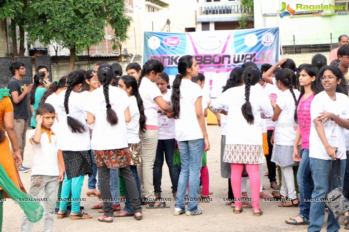 Pink Ribbon Walk by The Telangana State Chapter of Indian Medical Association