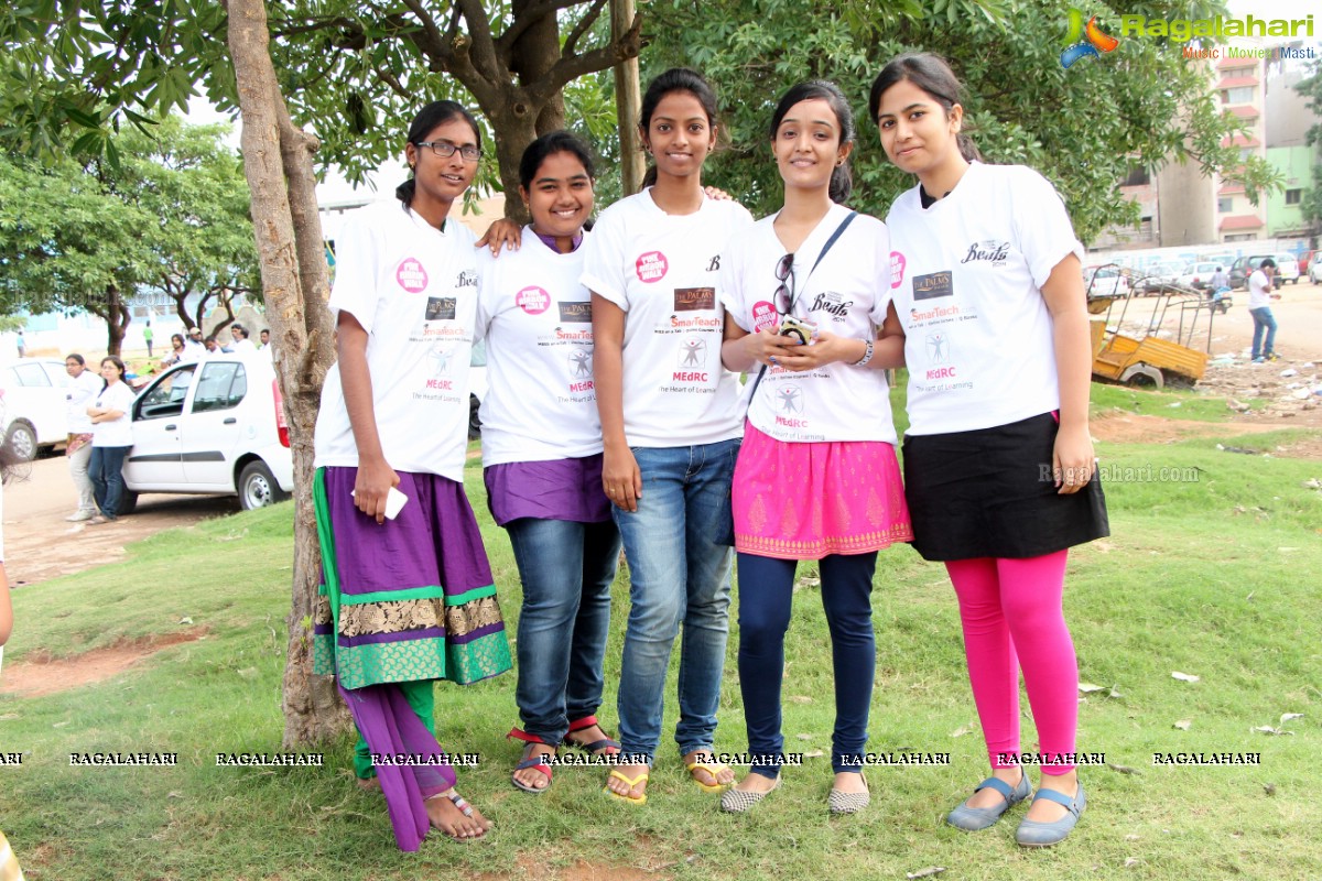 Pink Ribbon Walk by The Telangana State Chapter of Indian Medical Association