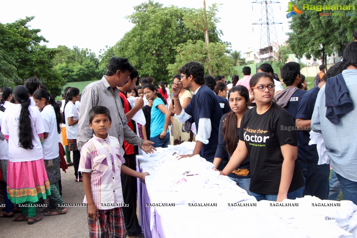 Pink Ribbon Walk by The Telangana State Chapter of Indian Medical Association