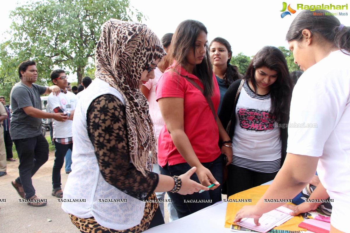 Pink Ribbon Walk by The Telangana State Chapter of Indian Medical Association