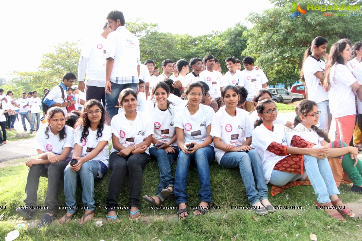 Pink Ribbon Walk by The Telangana State Chapter of Indian Medical Association