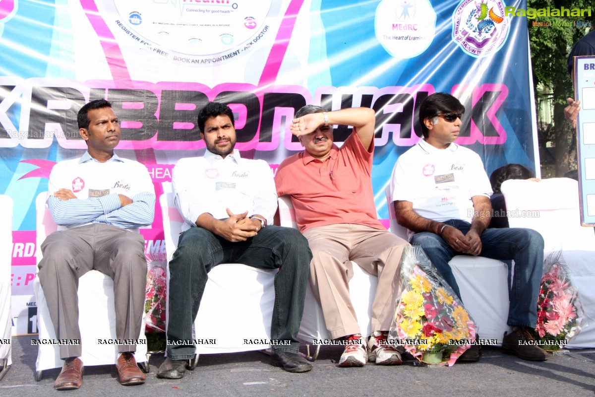 Pink Ribbon Walk by The Telangana State Chapter of Indian Medical Association