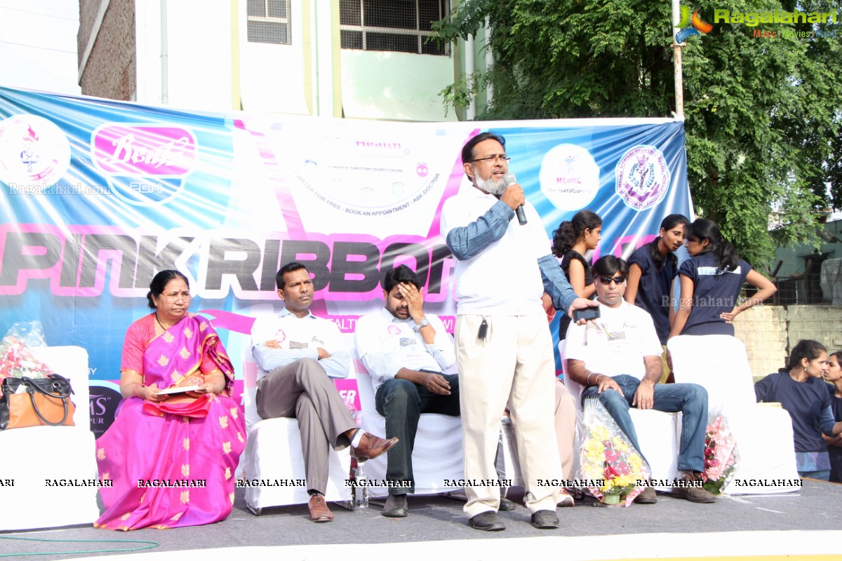 Pink Ribbon Walk by The Telangana State Chapter of Indian Medical Association