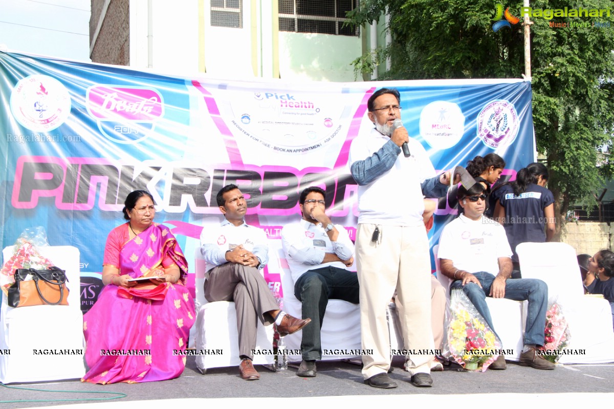 Pink Ribbon Walk by The Telangana State Chapter of Indian Medical Association