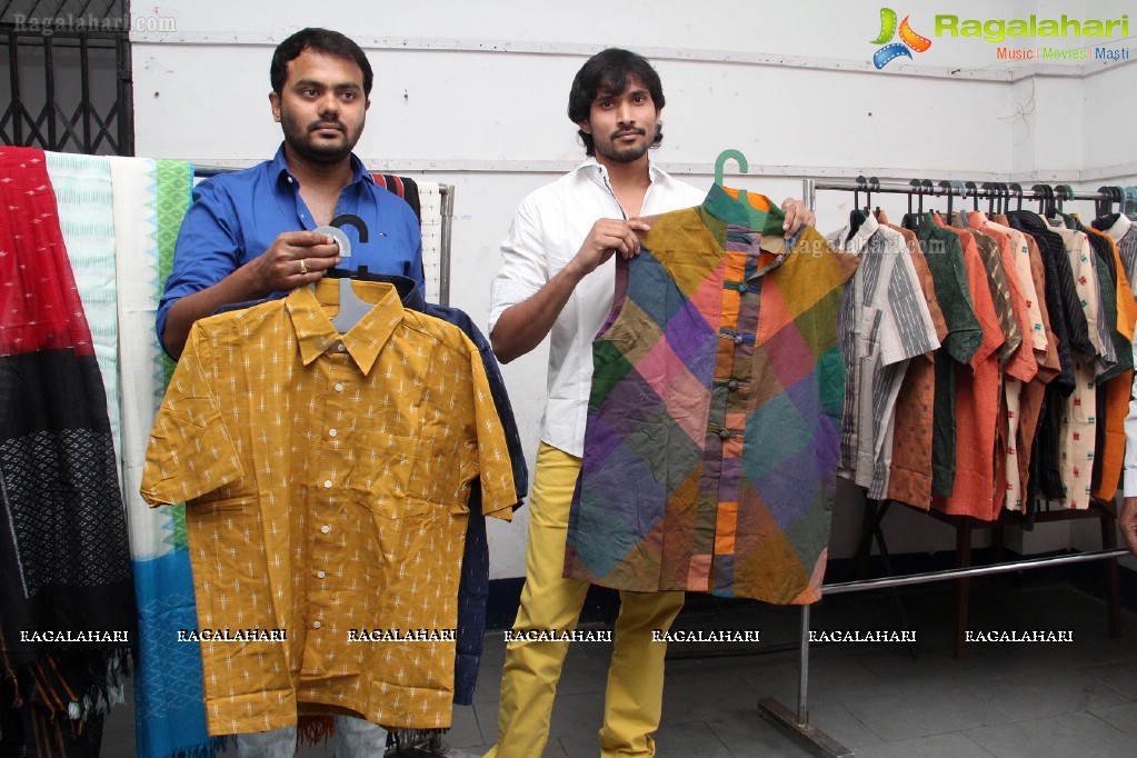 Sri Nilayam Movie Team inaugurated Pochampally IKAT Art Mela (Sept. 2014)