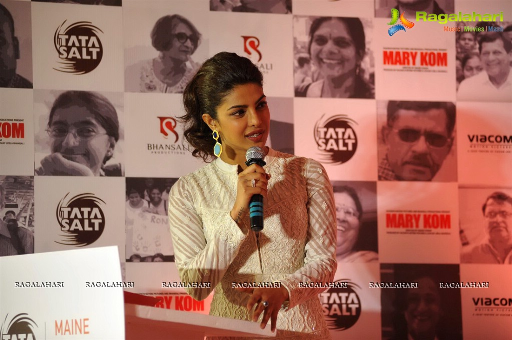 Priyanka Chopra at Tata Salt & Mary Kom Event