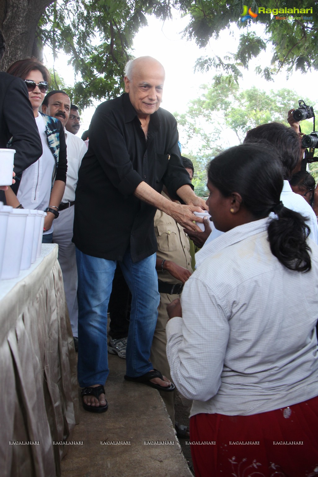 Rice Bucket Challenge by Taj Falaknuma Palace in Hyderabad