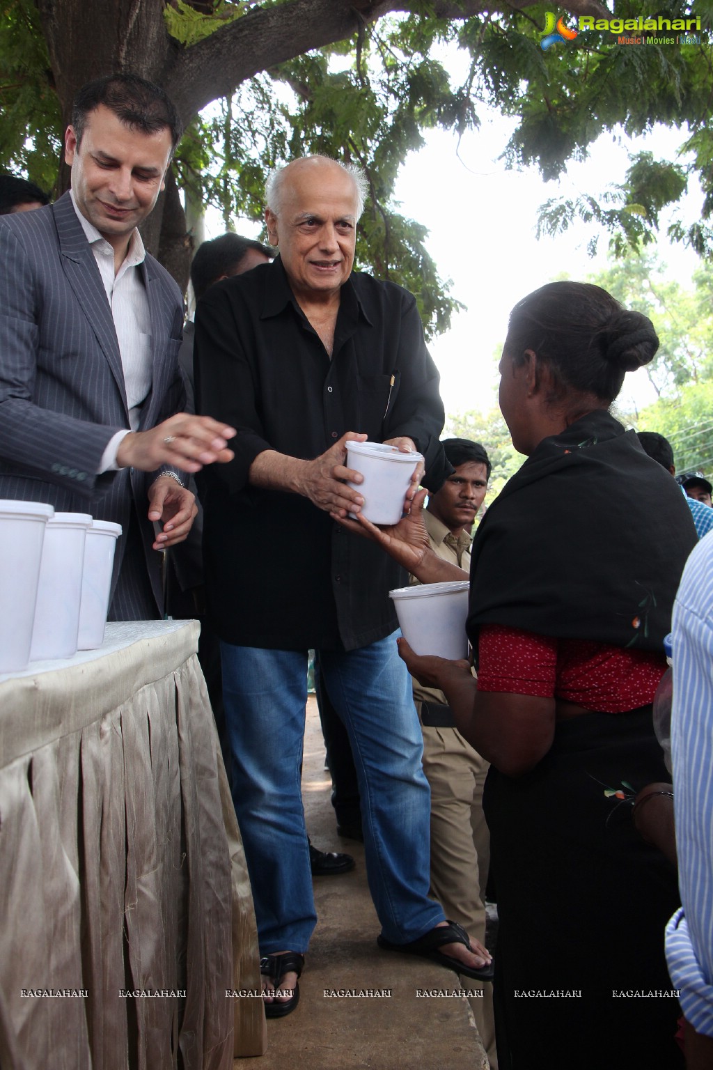 Rice Bucket Challenge by Taj Falaknuma Palace in Hyderabad