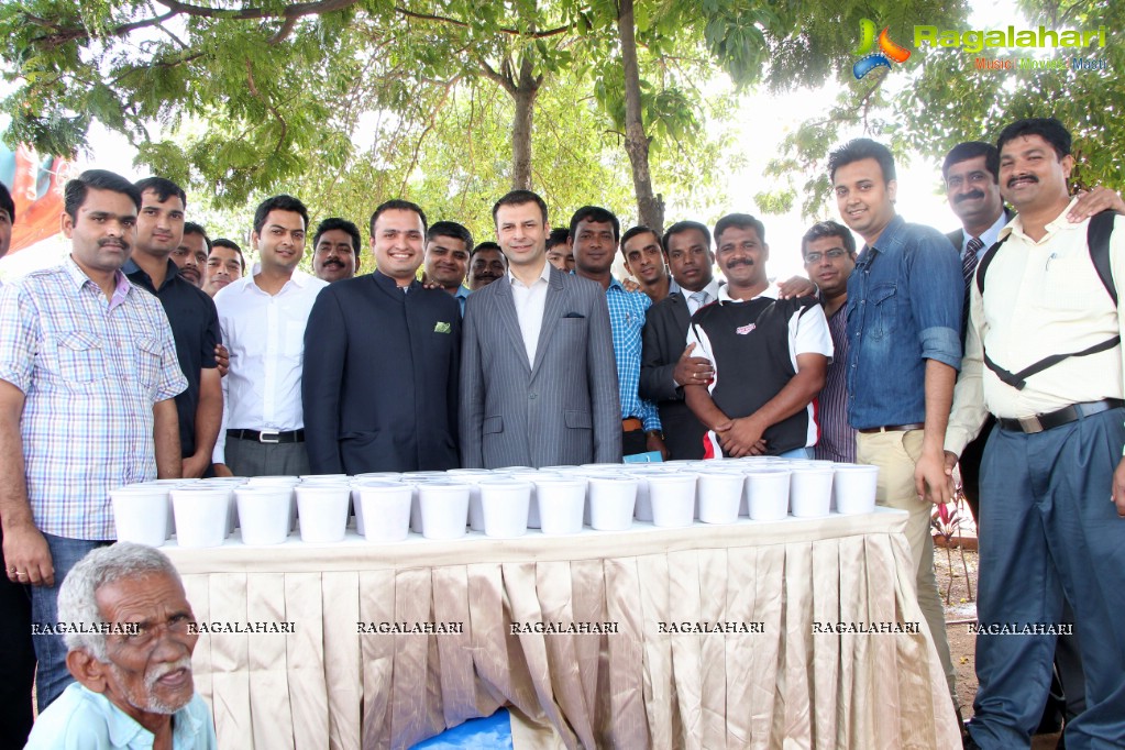 Rice Bucket Challenge by Taj Falaknuma Palace in Hyderabad