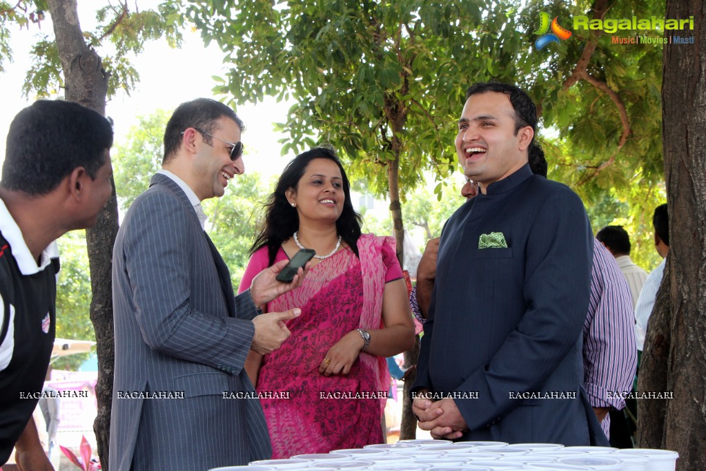 Rice Bucket Challenge by Taj Falaknuma Palace in Hyderabad