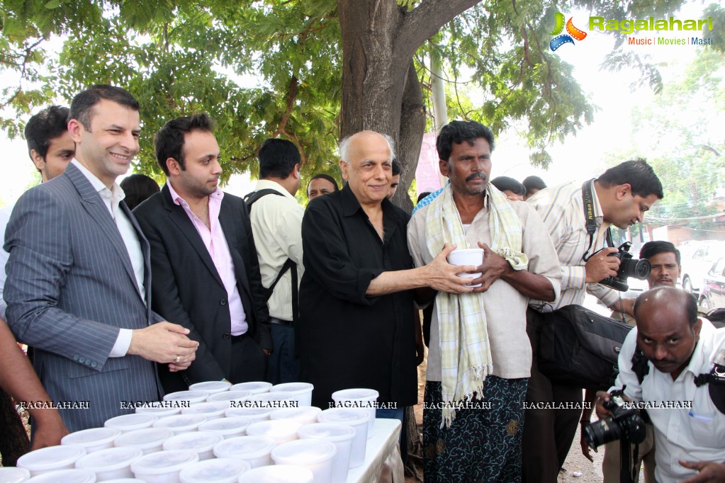 Rice Bucket Challenge by Taj Falaknuma Palace in Hyderabad