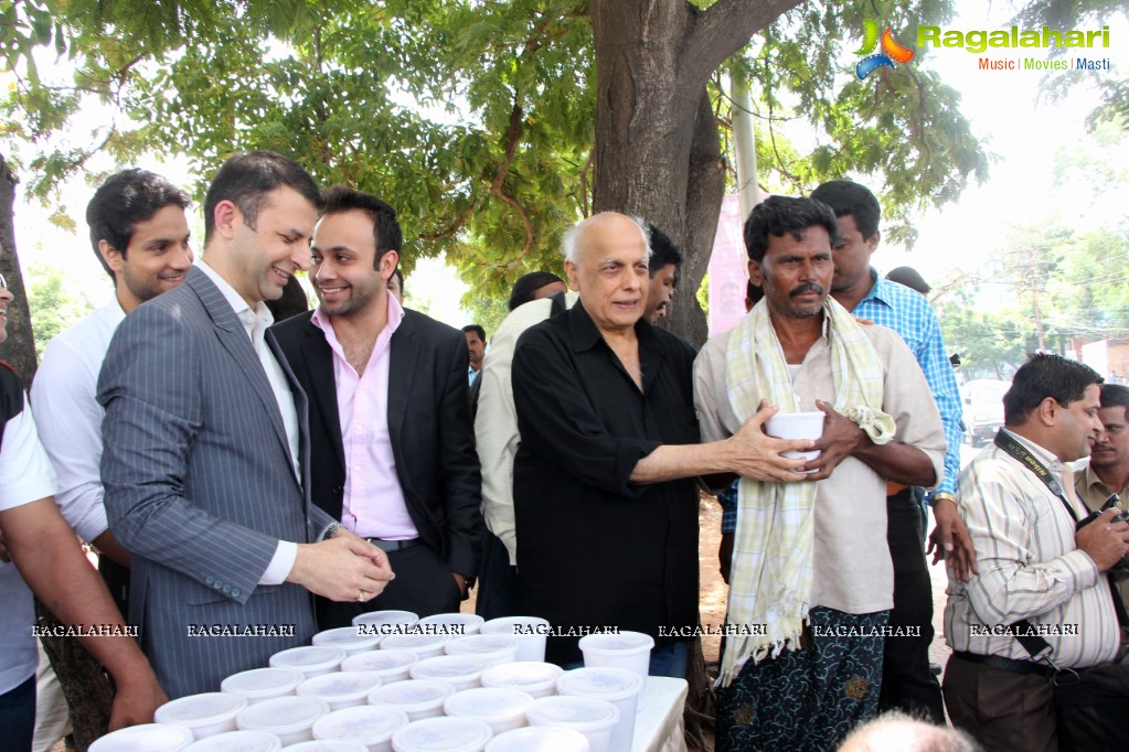 Rice Bucket Challenge by Taj Falaknuma Palace in Hyderabad