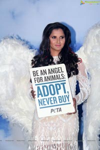 Sania Mirza Angel PETA