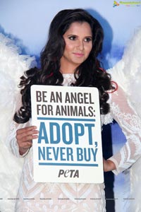 Sania Mirza Angel PETA