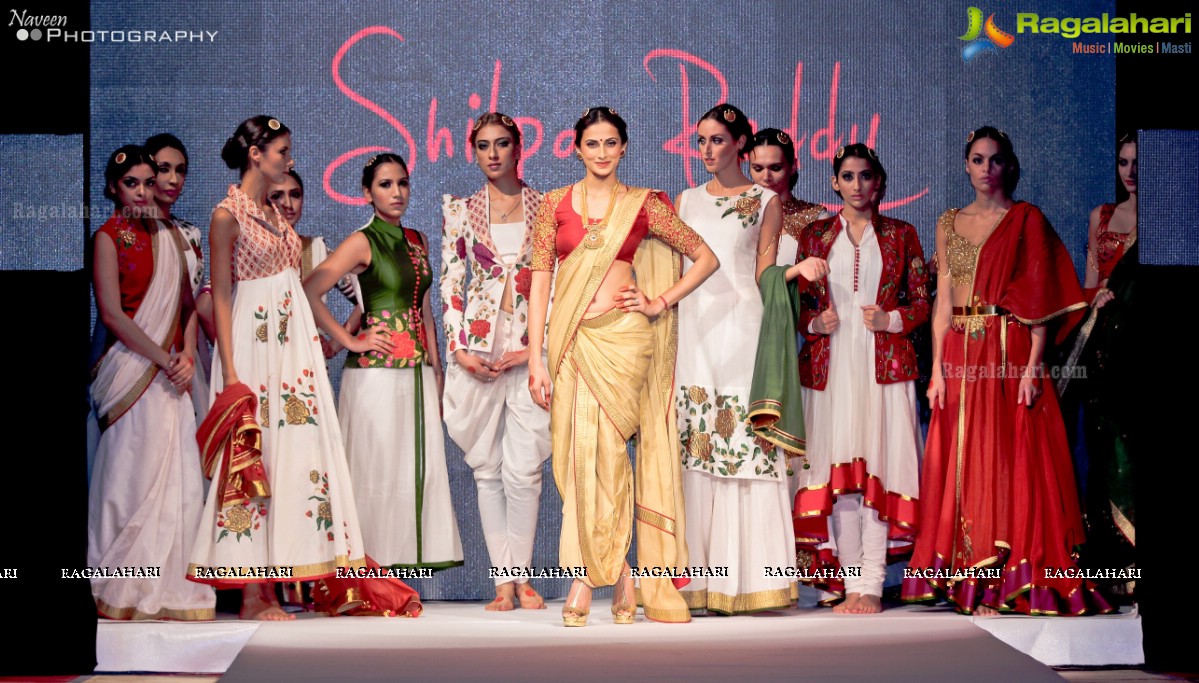 Shilpa Reddy Collections at India Fashion Week 2014, Dubai