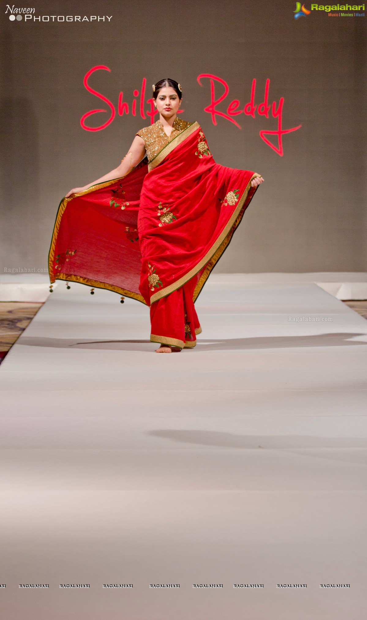 Shilpa Reddy Collections at India Fashion Week 2014, Dubai