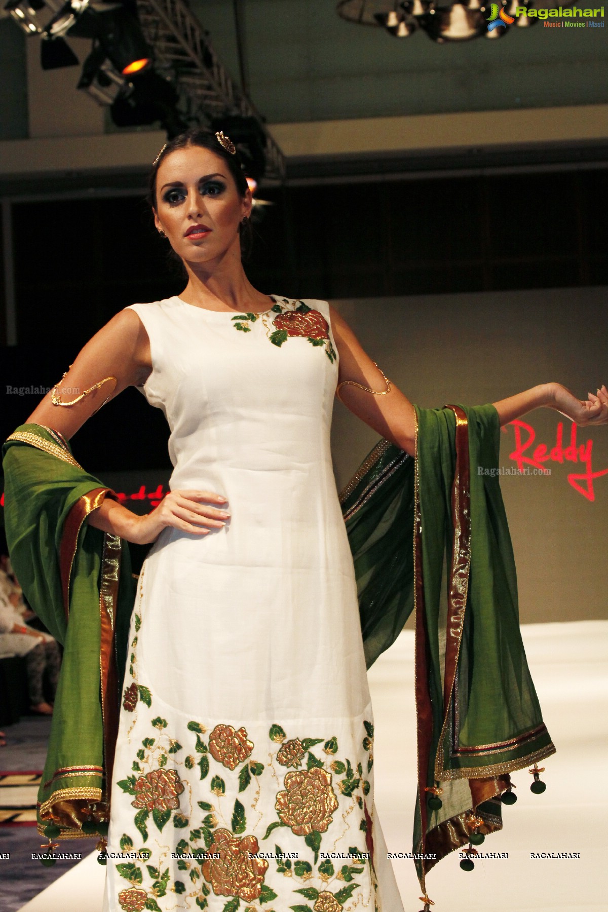 Shilpa Reddy Collections at India Fashion Week 2014, Dubai