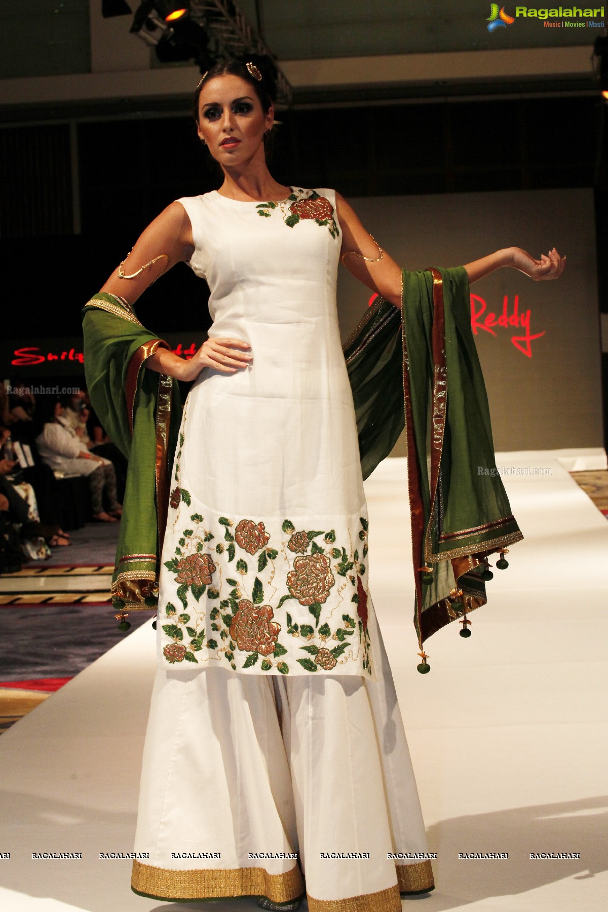 Shilpa Reddy Collections at India Fashion Week 2014, Dubai