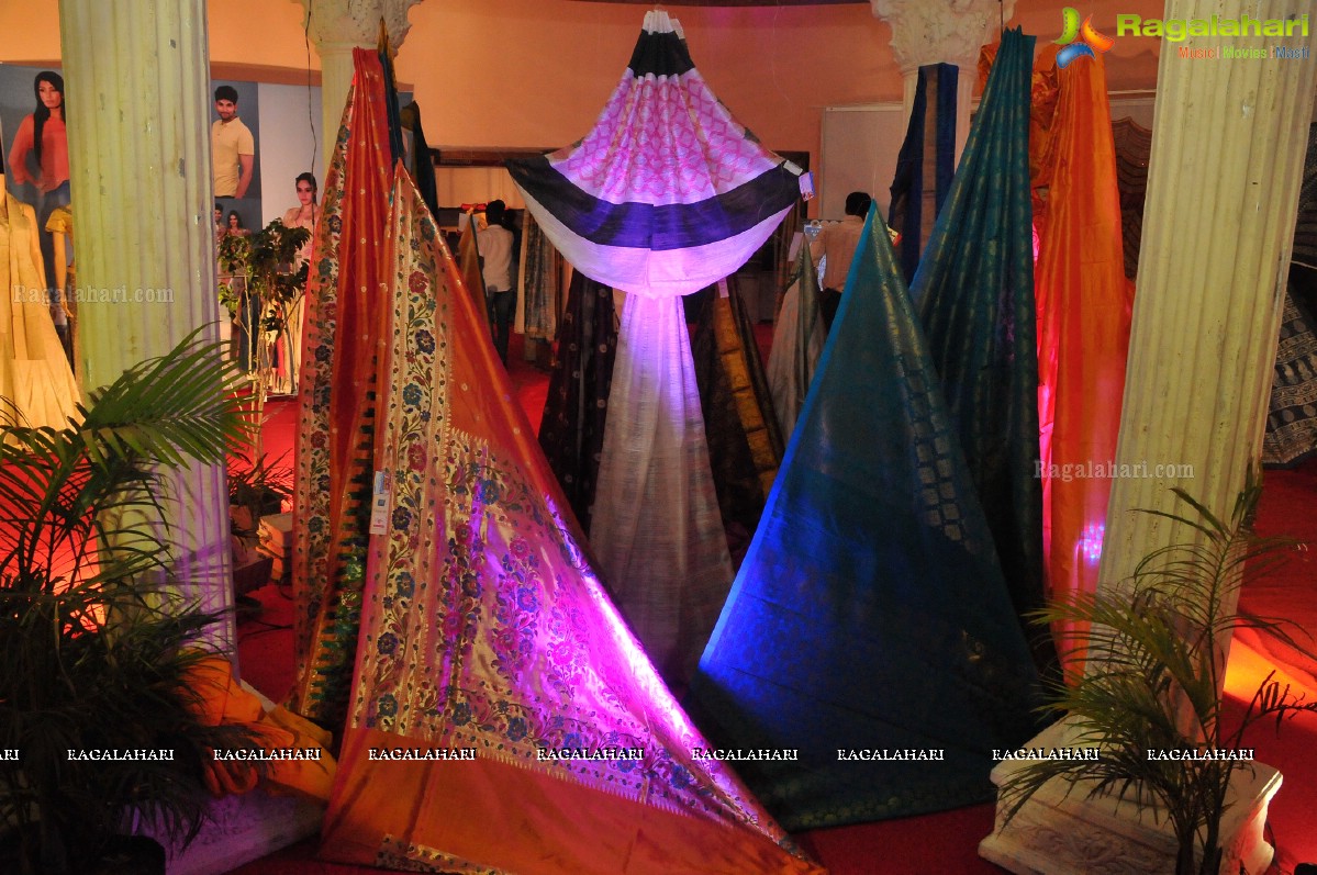 Silk Mark Expo at Shilpakala Vedika, Hyderabad (Sept. 2014)