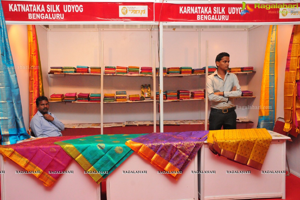 Silk Mark Expo at Shilpakala Vedika, Hyderabad (Sept. 2014)