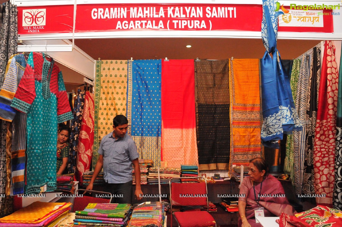 Silk Mark Expo at Shilpakala Vedika, Hyderabad (Sept. 2014)