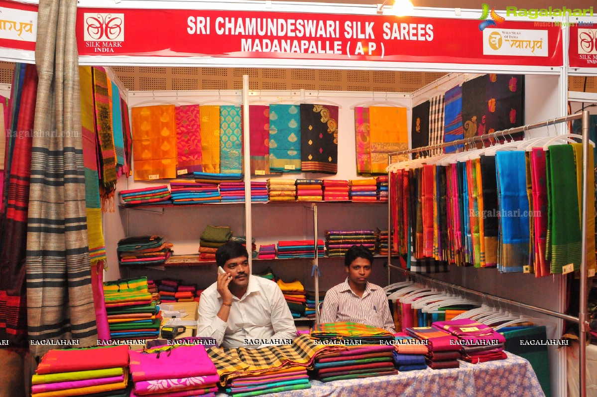 Silk Mark Expo at Shilpakala Vedika, Hyderabad (Sept. 2014)