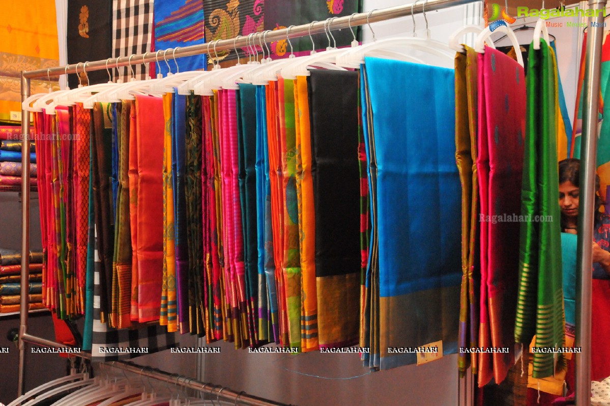 Silk Mark Expo at Shilpakala Vedika, Hyderabad (Sept. 2014)