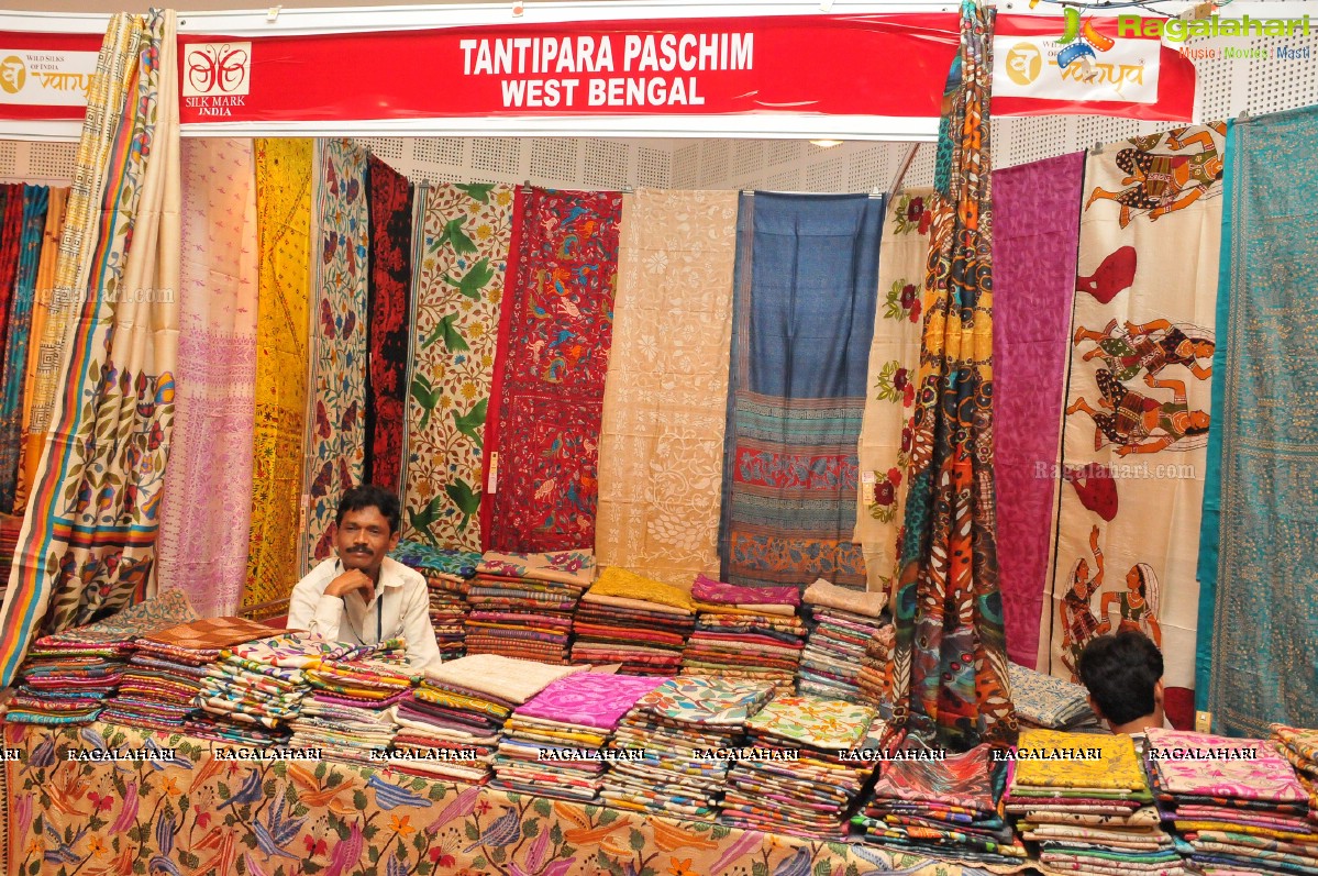 Silk Mark Expo at Shilpakala Vedika, Hyderabad (Sept. 2014)