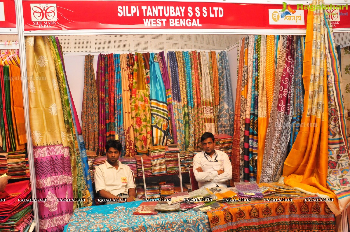 Silk Mark Expo at Shilpakala Vedika, Hyderabad (Sept. 2014)
