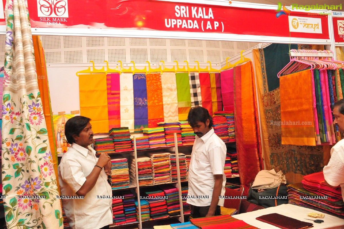 Silk Mark Expo at Shilpakala Vedika, Hyderabad (Sept. 2014)