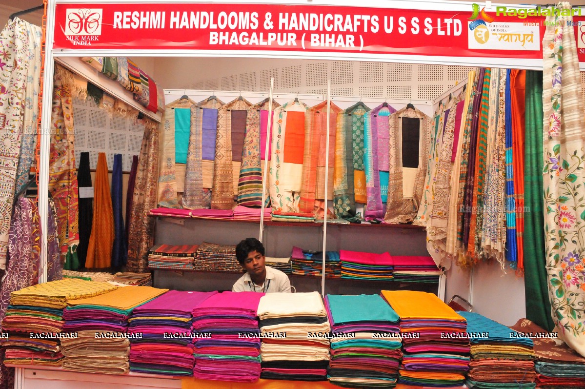 Silk Mark Expo at Shilpakala Vedika, Hyderabad (Sept. 2014)