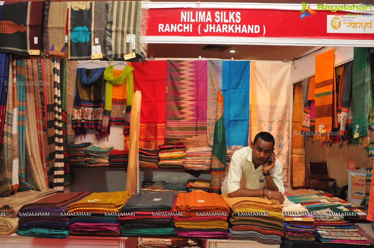 Silk Mark Expo at Shilpakala Vedika, Hyderabad (Sept. 2014)