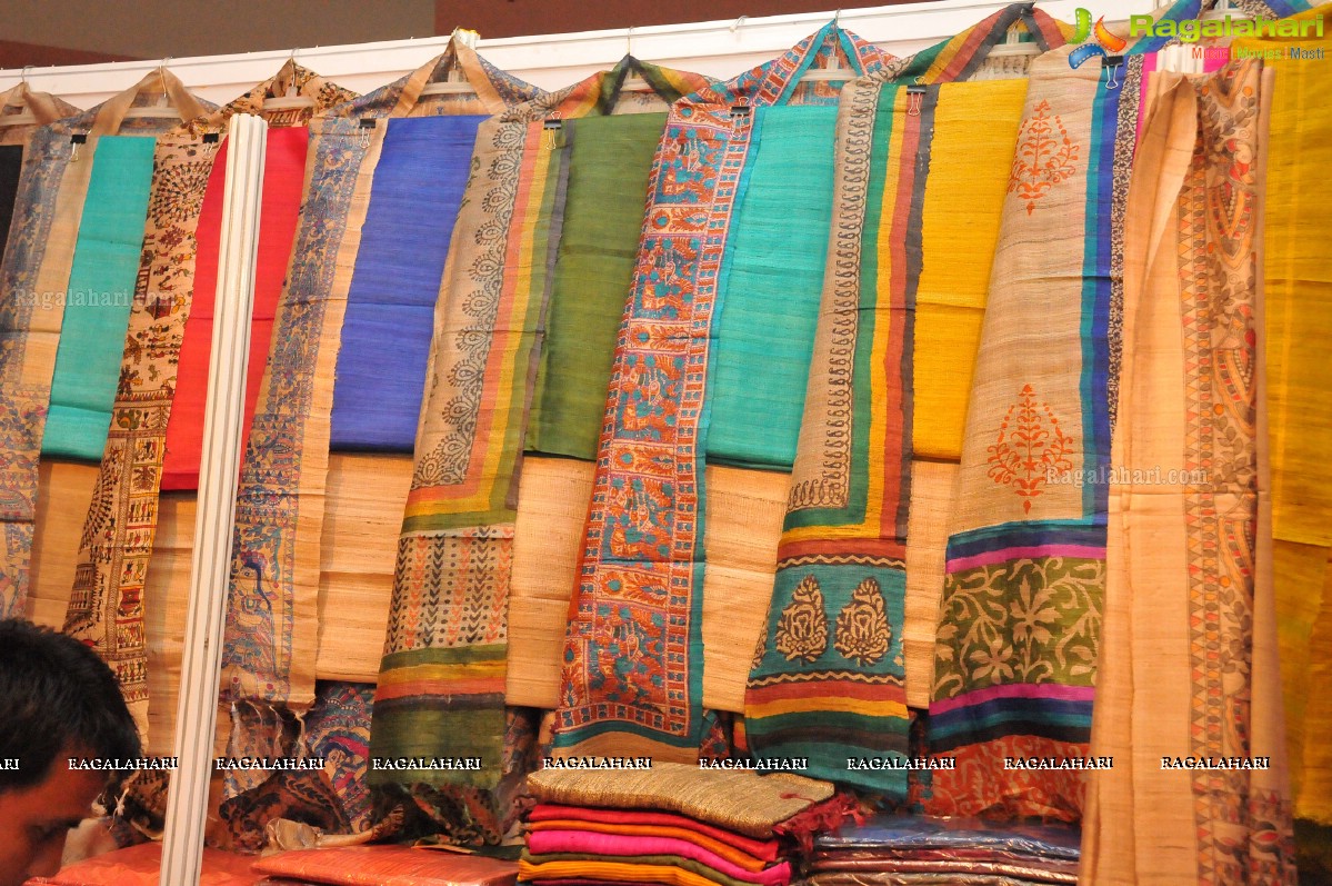 Silk Mark Expo at Shilpakala Vedika, Hyderabad (Sept. 2014)