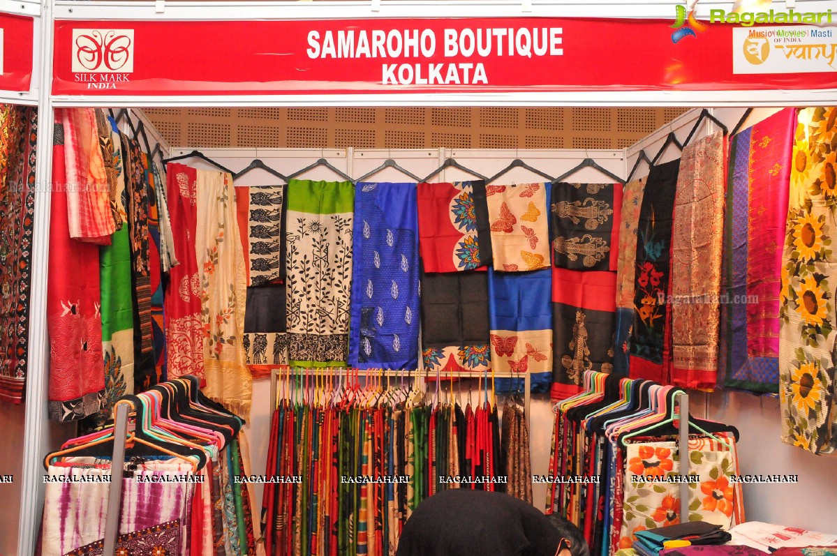 Silk Mark Expo at Shilpakala Vedika, Hyderabad (Sept. 2014)