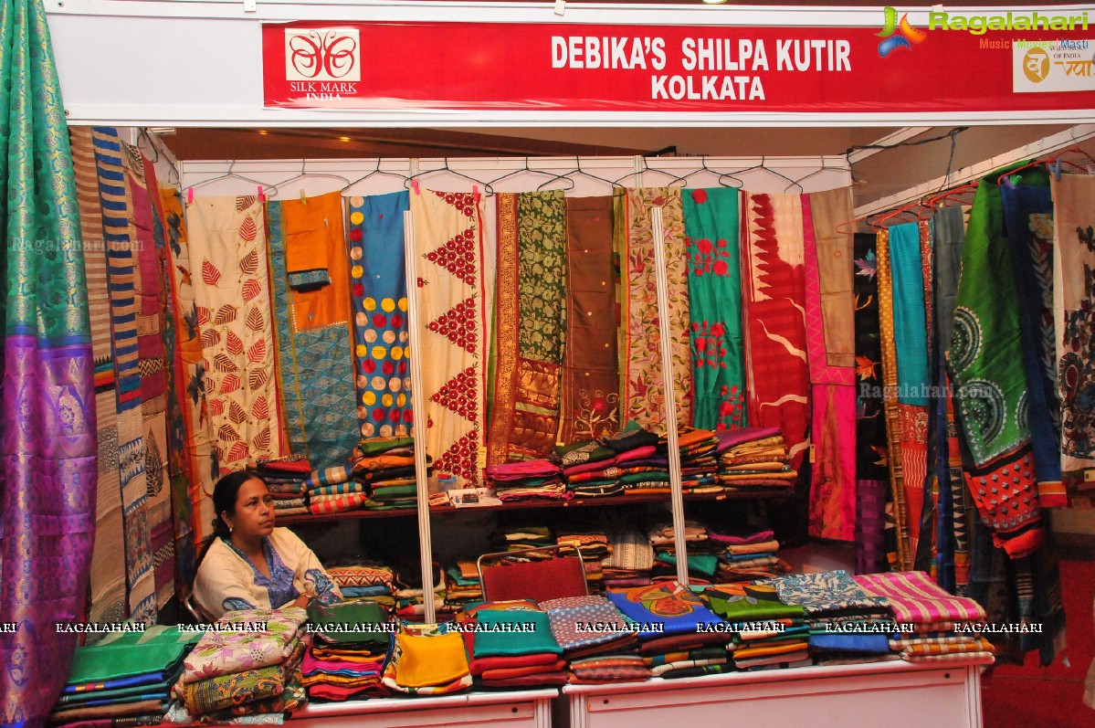 Silk Mark Expo at Shilpakala Vedika, Hyderabad (Sept. 2014)